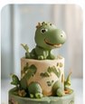 Bolo tema dinossauros