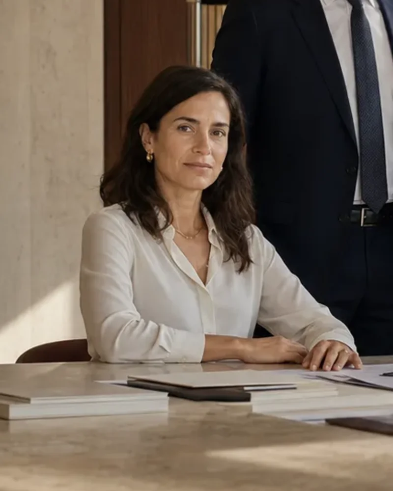 Retrato fictício de Mariana Moura